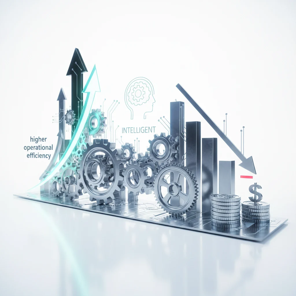کارایی عملیاتی بالاتر، هزینه‌های کمتر