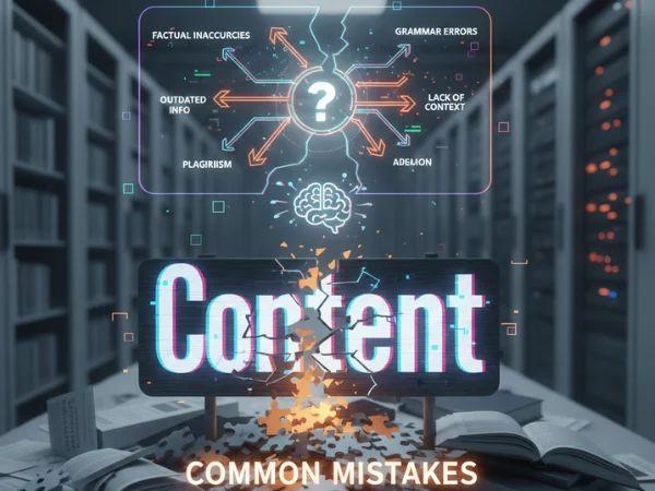 اشتباهات محتوایی رایج